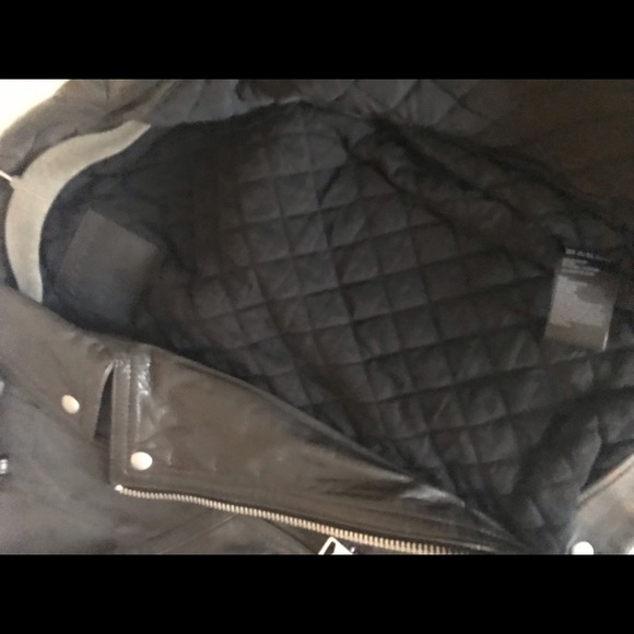 All Saints Warm and thick moto leather jac… - Picture 4 of 4